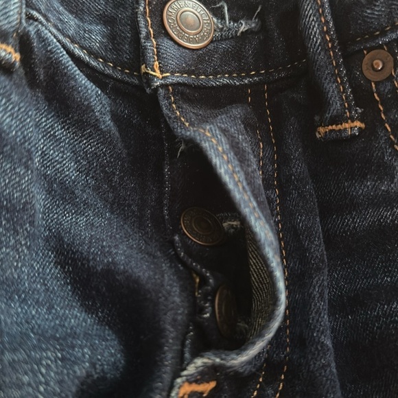 Men’s ABERCROMBIE & FITCH Classic Straight Leg Button Fly Denim Jeans Sz 30 x 32 - Picture 10 of 10